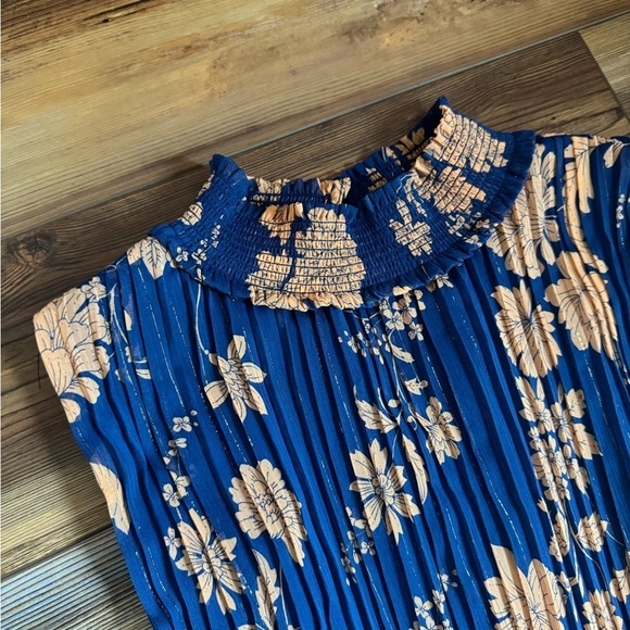 Nanette Lepore printed pleated sleeveless dress size 6 - Picture 7 of 13